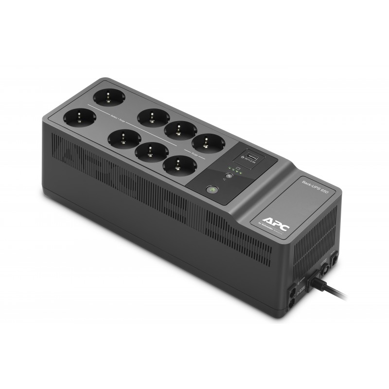 APC Back-UPS 650VA 230V 1 USB charging port - (Offline-) USV sistema de alimentación ininterrumpida (UPS) En espera (Fuera de