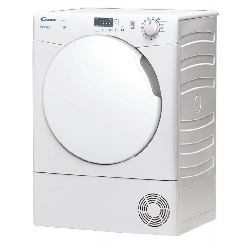 Candy Smart CSE C8LF-S sèche-linge Pose libre Charge avant 8 kg B Blanc