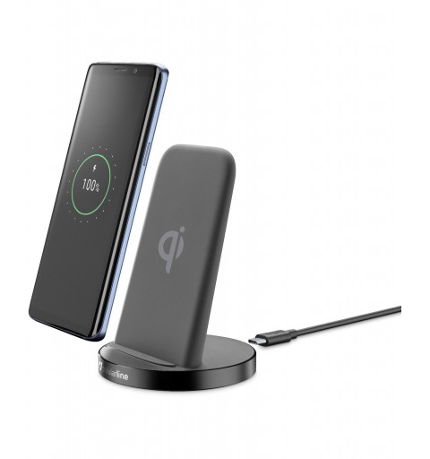 Cellularline Podium Wireless Charger - Apple, Samsung and other Wireless Smartphones