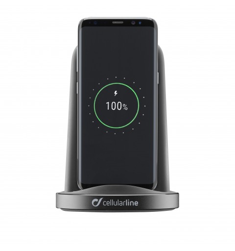 Cellularline Podium Wireless Charger - Apple, Samsung and other Wireless Smartphones
