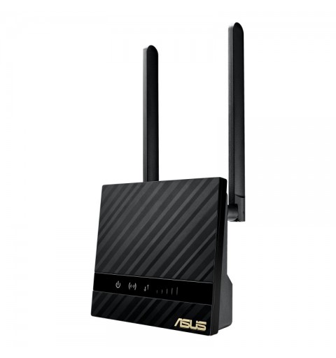 ASUS 4G-N16 router wireless Gigabit Ethernet Banda singola (2.4 GHz) Nero