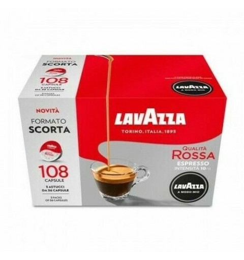 Lavazza Qualità Rossa Cápsula de café Tueste medio 108 pieza(s)