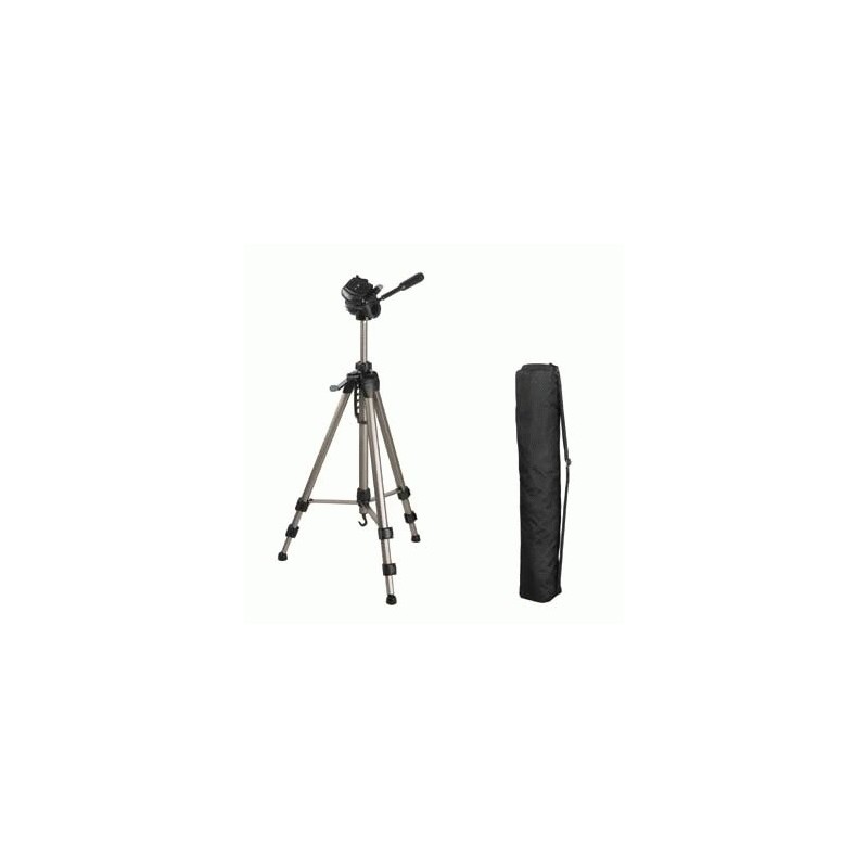 Hama | Trípode para cámaras réflex, trípode extensible 166 cm, aluminio, cabeza 3D, soporte para cámaras de fotos estable,