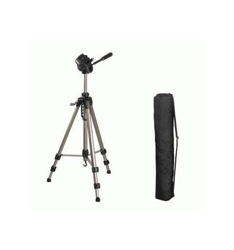 Hama | Trípode para cámaras réflex, trípode extensible 166 cm, aluminio, cabeza 3D, soporte para cámaras de fotos estable,