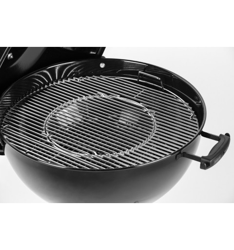 Weber GBS E-5750 Grill Carrello Carbone (combustibile) Nero, Argento