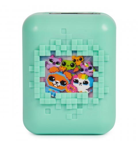BIZTEE MINT - JUGUETE MASCOTA INTERACTIVA DIGITAL - JUEGO INTERACTIVO CON 15 ANIMALES EN SU INTERIOR - Mascotas Virtuales y