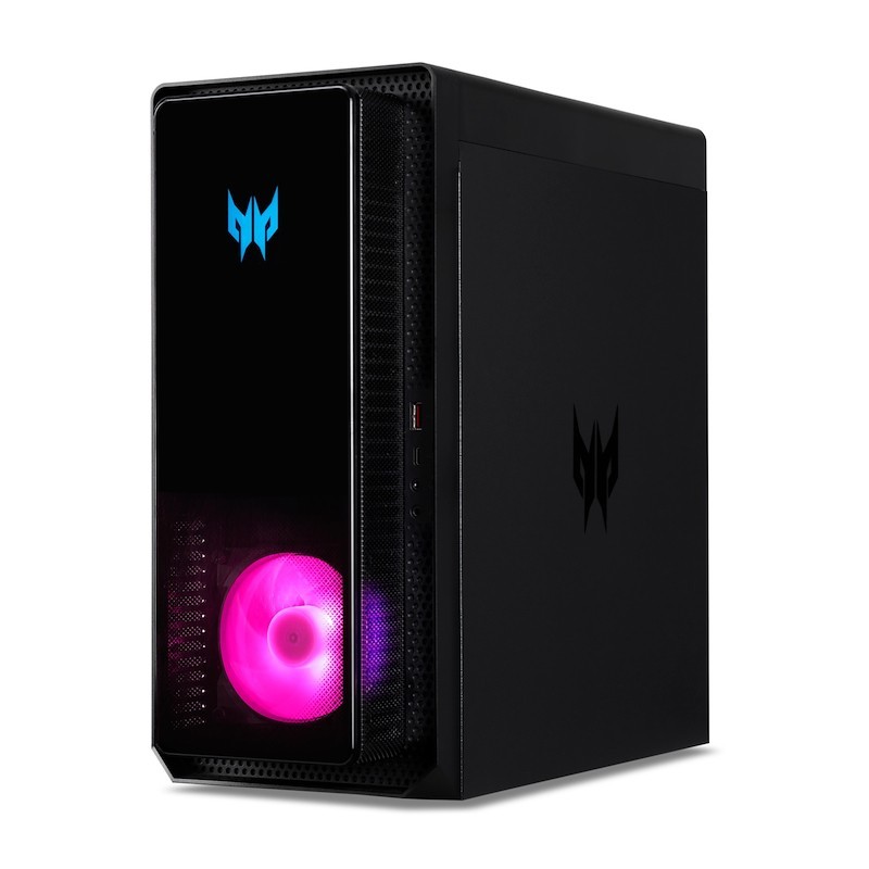 Acer Predator PO3-650 Intel® Core™ i7 i7-13700F 16 GB DDR5-SDRAM 1 TB SSD NVIDIA GeForce RTX 4060 Ti Windows 11 Home Desktop PC