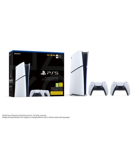 Sony Playstation 5 Slim 1.02 TB Wi-Fi Black, White