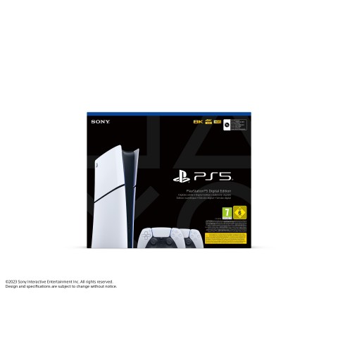 Sony Playstation 5 Slim 1.02 TB Wi-Fi Black, White