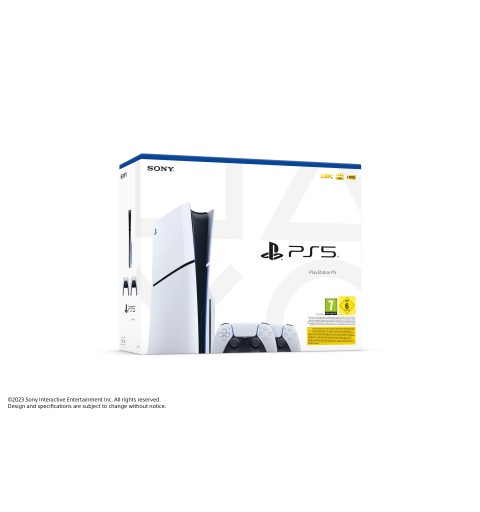 Sony Playstation 5 Slim 1.02 TB Wi-Fi Black, White