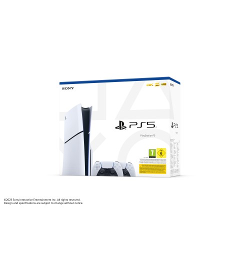 Sony Bundle PlayStation 5 (model group - slim) + 2° DualSense