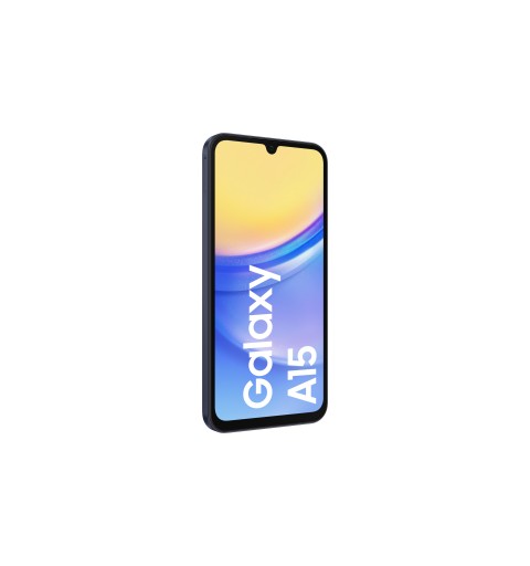 Samsung Galaxy A15 16,5 cm (6.5") Double SIM hybride Android 14 4G USB Type-C 4 Go 128 Go 5000 mAh Noir, Bleu