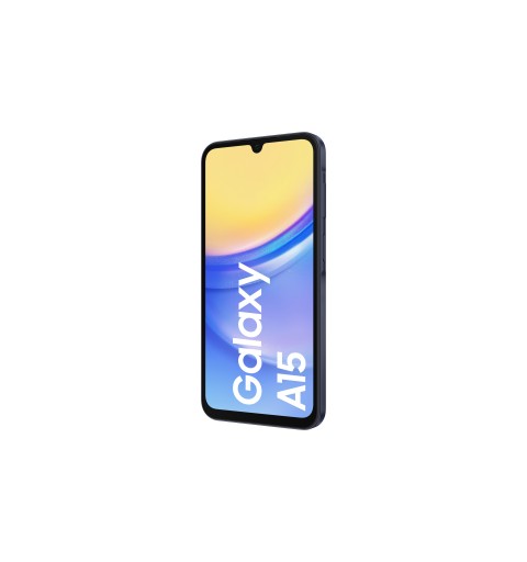 Samsung Galaxy A15 16,5 cm (6.5") Double SIM hybride Android 14 4G USB Type-C 4 Go 128 Go 5000 mAh Noir, Bleu