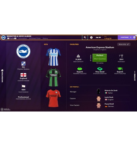 SEGA Football Manager 2024 Standard Italienisch PlayStation 5