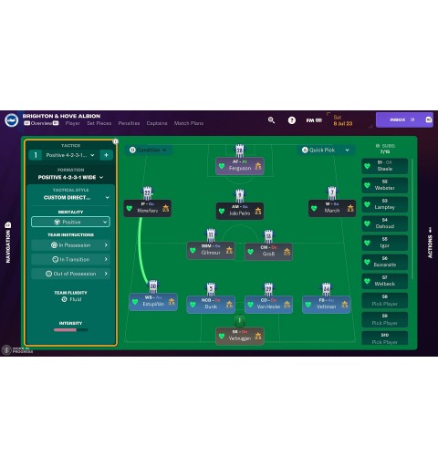 SEGA Football Manager 2024 Standard Italienisch PlayStation 5