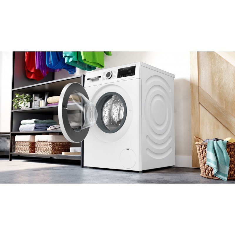 Bosch Serie 4 WNA144V0IT machine à laver avec sèche linge Pose libre Charge avant Blanc E