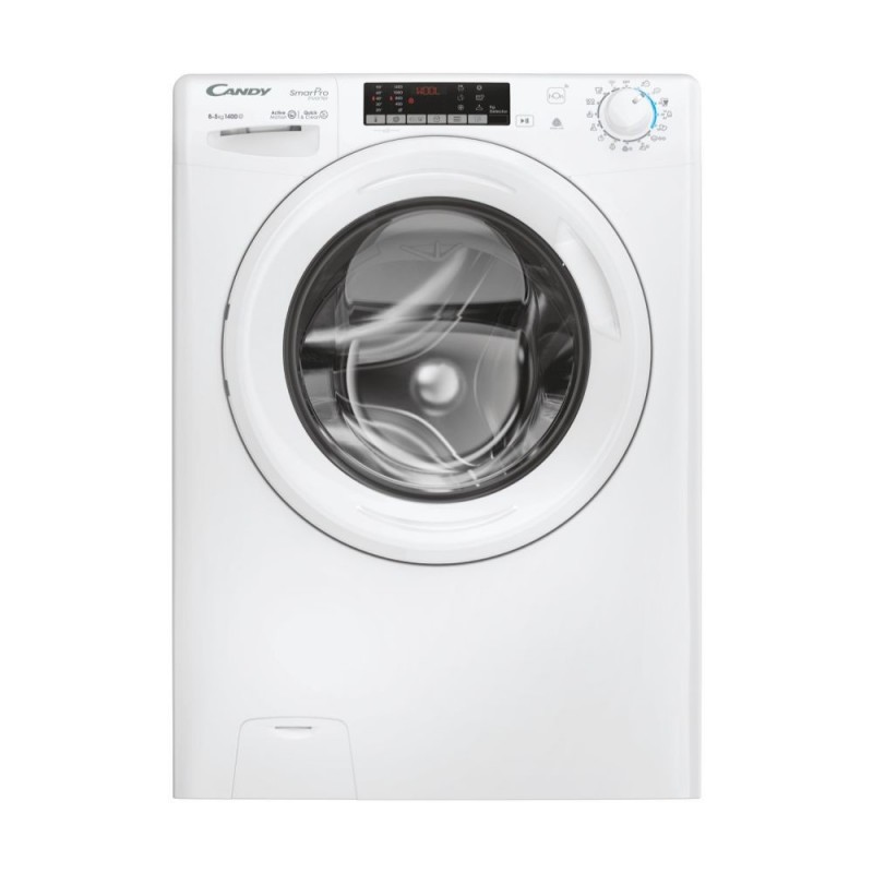 Candy COW4854TWM6 1-S washer dryer Freestanding Front-load White D