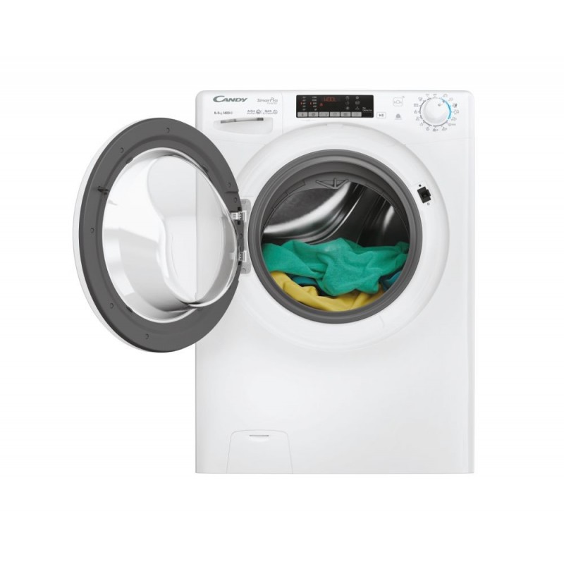 Candy COW4854TWM6 1-S washer dryer Freestanding Front-load White D