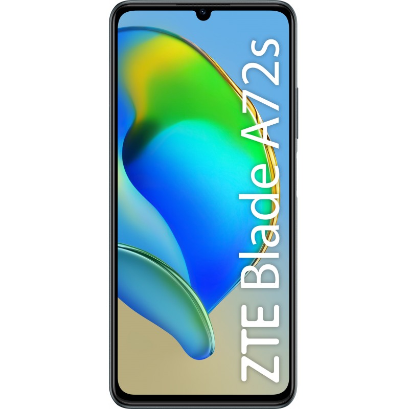 ZTE Blade A72S 17,1 cm (6.75") Dual-SIM Android 12 4G Mikro-USB 3 GB 128 GB 5000 mAh Schwarz