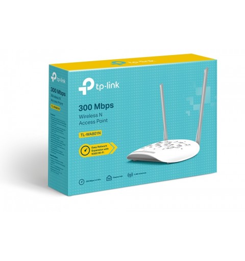 TP-Link TL-WA801N wireless access point 300 Mbit s White Power over Ethernet (PoE)