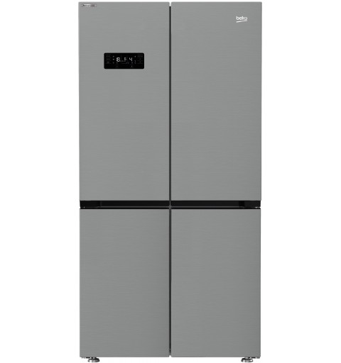 Beko GN1416240XPN nevera puerta lado a lado Independiente 572 L E Acero inoxidable