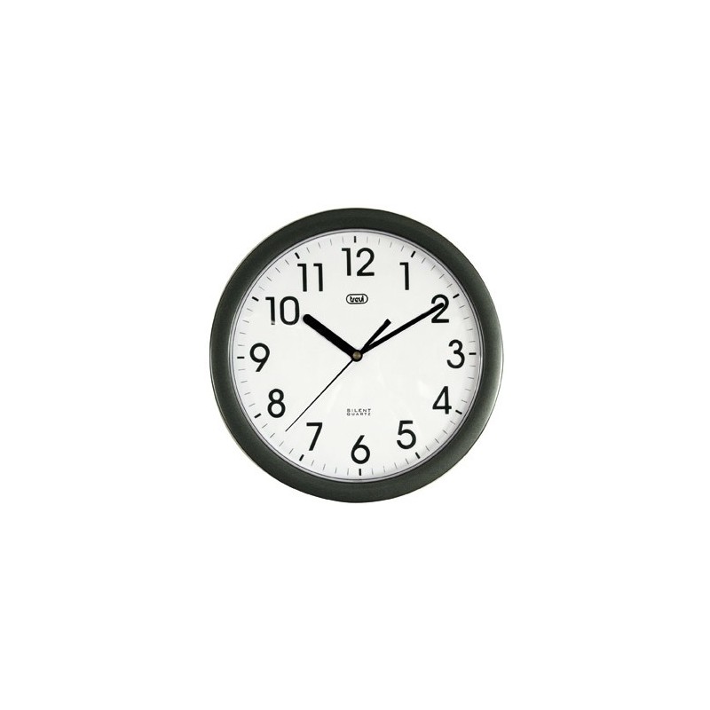 Trevi OM 3301 Quartz clock Circle Black