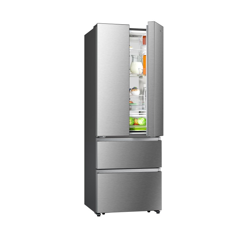 Hisense RF632N4BCE frigorifero side-by-side Libera installazione 485 L E Stainless steel