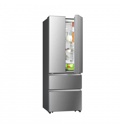 Hisense RF632N4BCE frigorifero side-by-side Libera installazione 485 L E Stainless steel