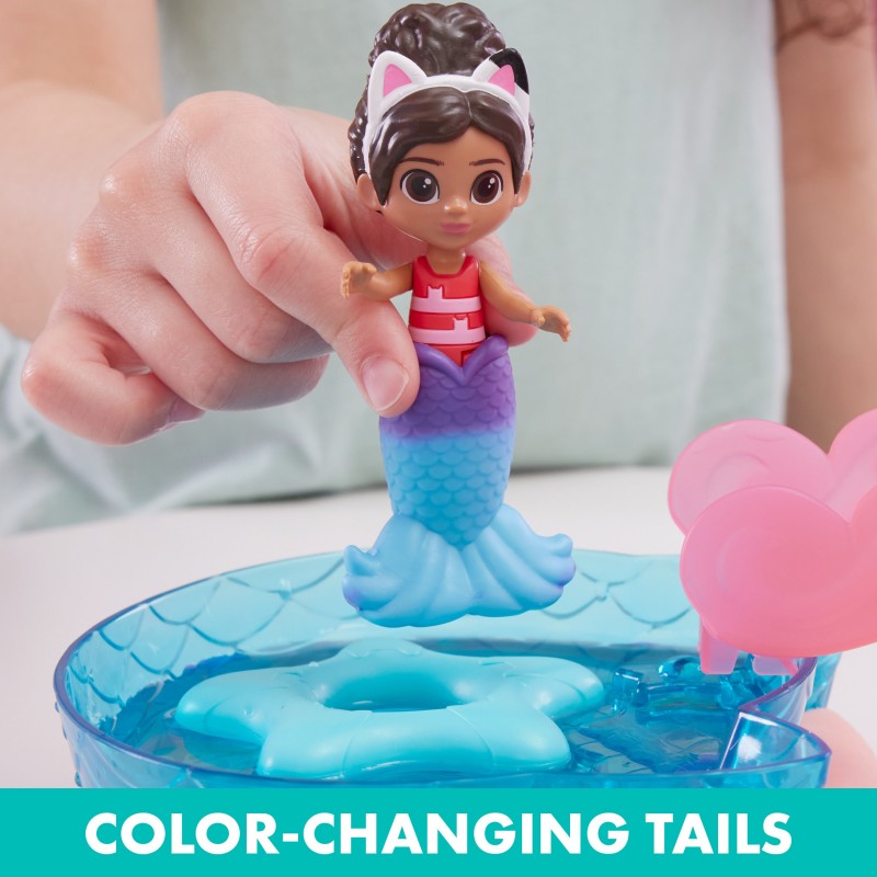 Gabby's Dollhouse , Purrific Pool Party Spielset mit Gabby- und