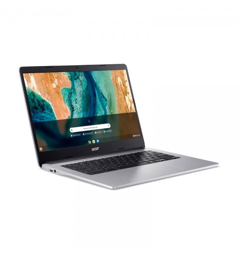 Acer Chromebook CB314-2H-K0GE Laptop 35,6 cm (14") HD MediaTek MT8183 4 GB DDR4-SDRAM 64 GB eMMC Wi-Fi 5 (802.11ac) ChromeOS