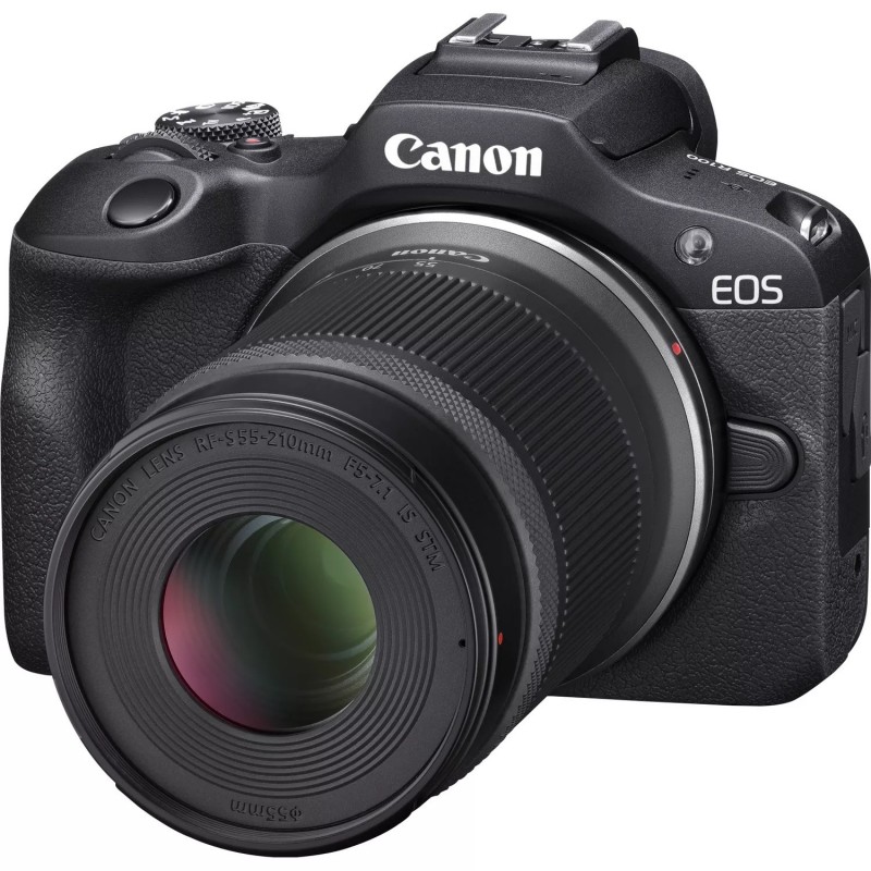 Canon EOS R100 + RF-S 18-45mm F4.5-6.3 IS STM + RF-S 55-200mm F5-7.1 IS STM Kit MILC 24.1 MP CMOS 6000 x 4000 pixels Black