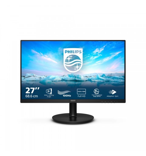 Philips V Line 271V8LAB 00 écran plat de PC 68,6 cm (27") 1920 x 1080 pixels Full HD LCD Noir