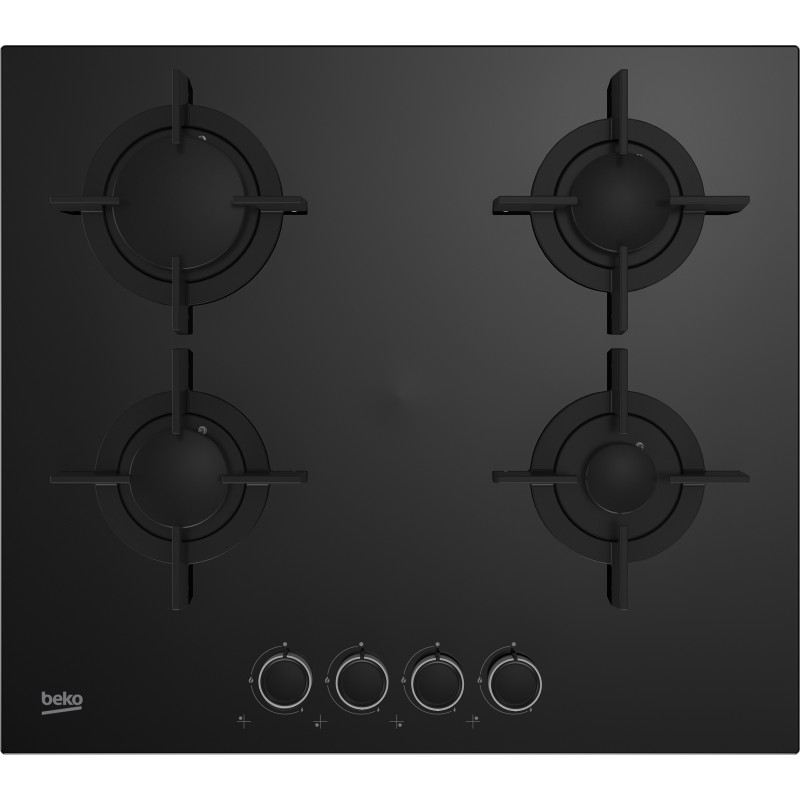 Beko HILG 64222 S Noir Intégré 58 cm Gaz 4 zone(s)