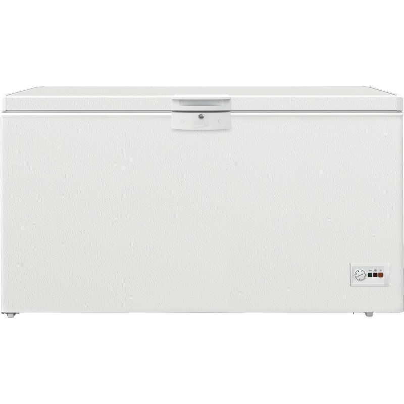 Beko HSM46740 freezer Chest freezer Freestanding 451 L E White