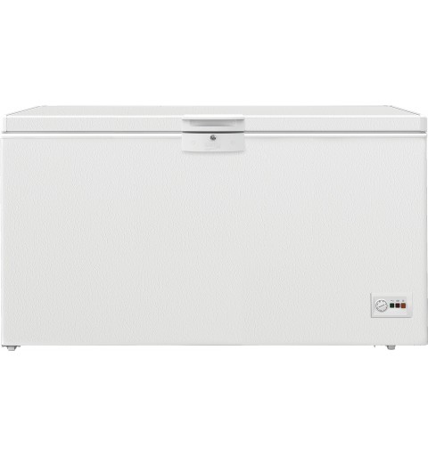 Beko HSM46740 freezer Chest freezer Freestanding 451 L E White