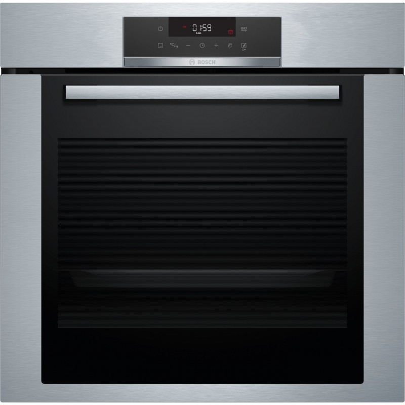 Bosch Serie 4 HBA372BS0 Backofen 71 l 3600 W A Schwarz, Edelstahl