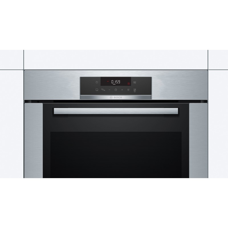 Bosch Serie 4 HBA372BS0 forno 71 L 3600 W A Nero, Stainless steel