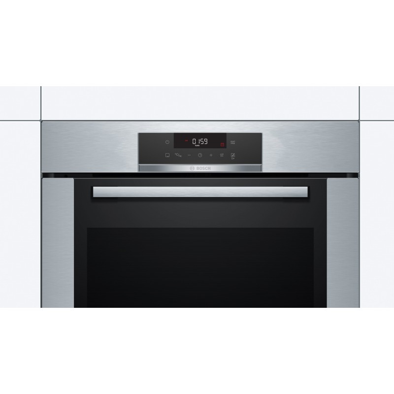 Bosch Serie 4 HBA372BS0 oven 71 L 3600 W A Black, Stainless steel