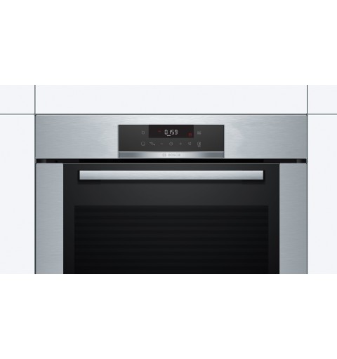 Bosch Serie 4 HBA372BS0 forno 71 L 3600 W A Nero, Stainless steel