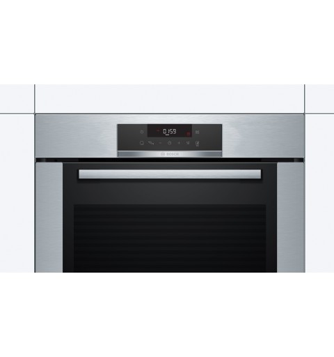 Bosch Serie 4 HBA372BS0 oven 71 L 3600 W A Black, Stainless steel