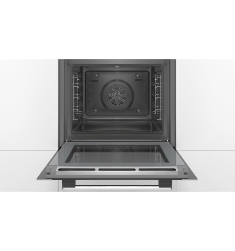 Bosch Serie 4 HBA372BS0 forno 71 L 3600 W A Nero, Stainless steel