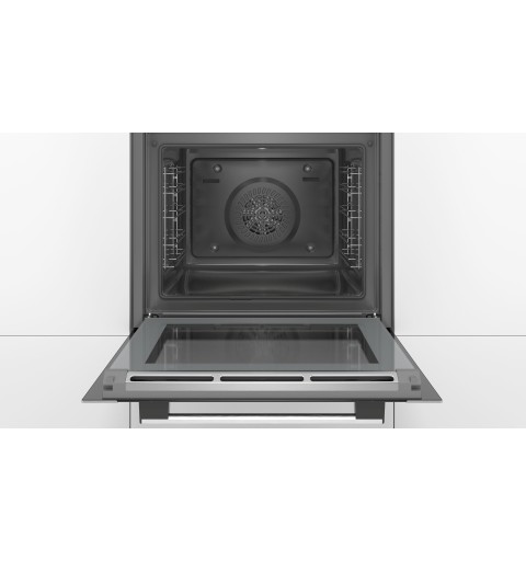 Bosch Serie 4 HBA372BS0 oven 71 L 3600 W A Black, Stainless steel