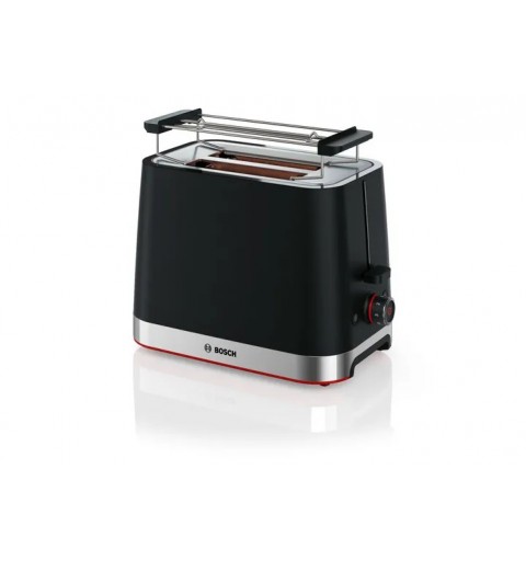 Bosch TAT4M223 Toaster 4 2 Scheibe(n) 950 W Schwarz, Edelstahl