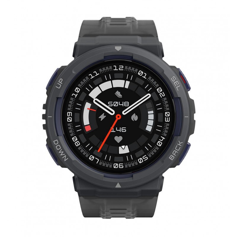 Amazfit ACTIVE EDGE 3,35 cm (1.32") TFT 46 mm Digitale 360 x 360 Pixel Touch screen Nero GPS (satellitare)