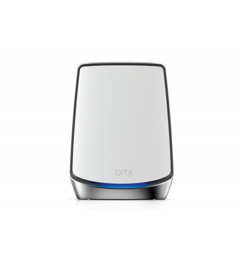 NETGEAR Orbi RBS850 AX6000 WiFi 6 Mesh Sattelite Banda tripla (2.4 GHz 5 GHz 5 GHz) Wi-Fi 6 (802.11ax) Grigio, Bianco 4 Interno