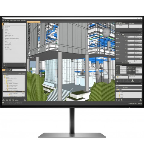 HP Z24n G3 pantalla para PC 61 cm (24") 1920 x 1200 Pixeles WUXGA LED Plata