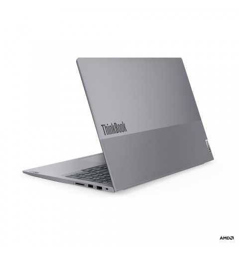 Lenovo ThinkBook 16 G6 ABP Portátil 40,6 cm (16") WUXGA AMD Ryzen™ 7 7730U 16 GB DDR4-SDRAM 512 GB SSD Wi-Fi 6 (802.11ax)