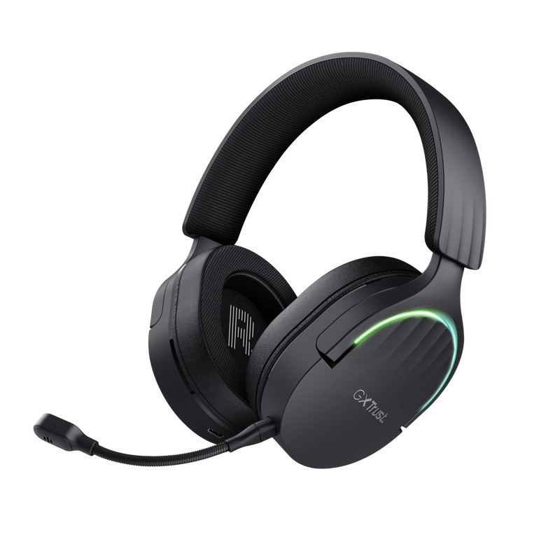 Trust GXT 491 Fayzo Casque Avec fil &sans fil Arceau Jouer USB Type-C Bluetooth Noir