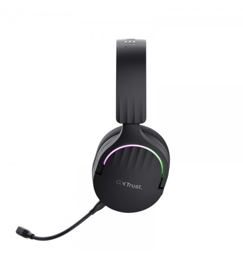 Trust GXT 491 Fayzo Auriculares Inalámbrico y alámbrico Diadema Juego USB Tipo C Bluetooth Negro