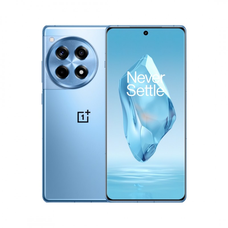 OnePlus 12R 17,2 cm (6.78") Double SIM Android 14 5G USB Type-C 16 Go 256 Go 5500 mAh Bleu